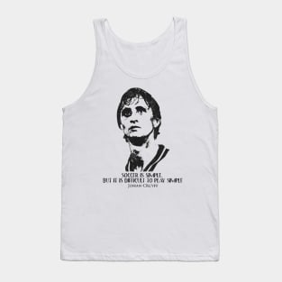 Johan Cruyff Quotes Tank Top